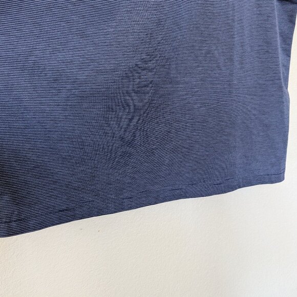 Vineyard Vines Men's Sports Golf Athletic Performance Polo in Blue Stripes L - Picture 6 of 9